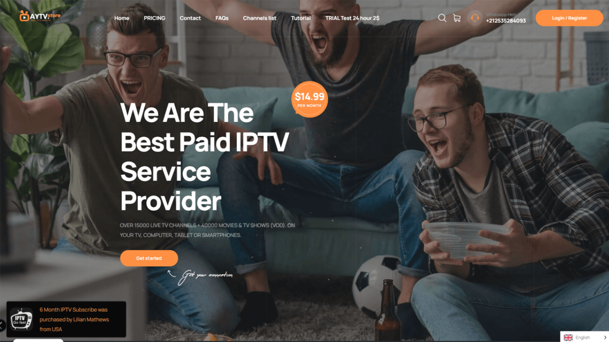 افضل قالب للعمل في بيع iptv  (aytv.store) (نسخة)